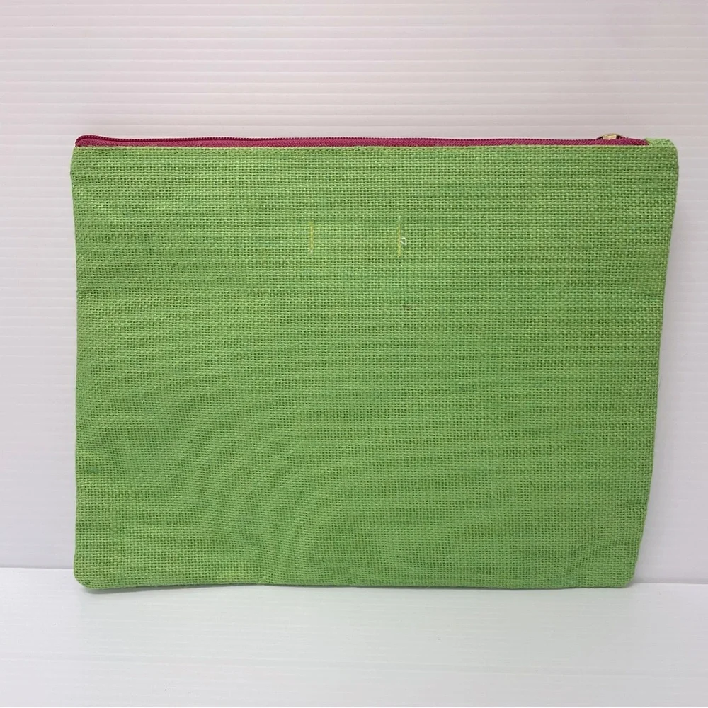 Mud Pie Watermelon Jute Carryall - NWOT - Picture 2 of 3